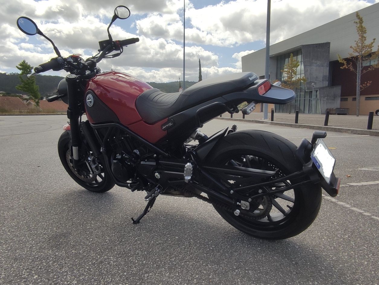 Benelli leoncino 500 - linda, como nova e sem nada a fazer