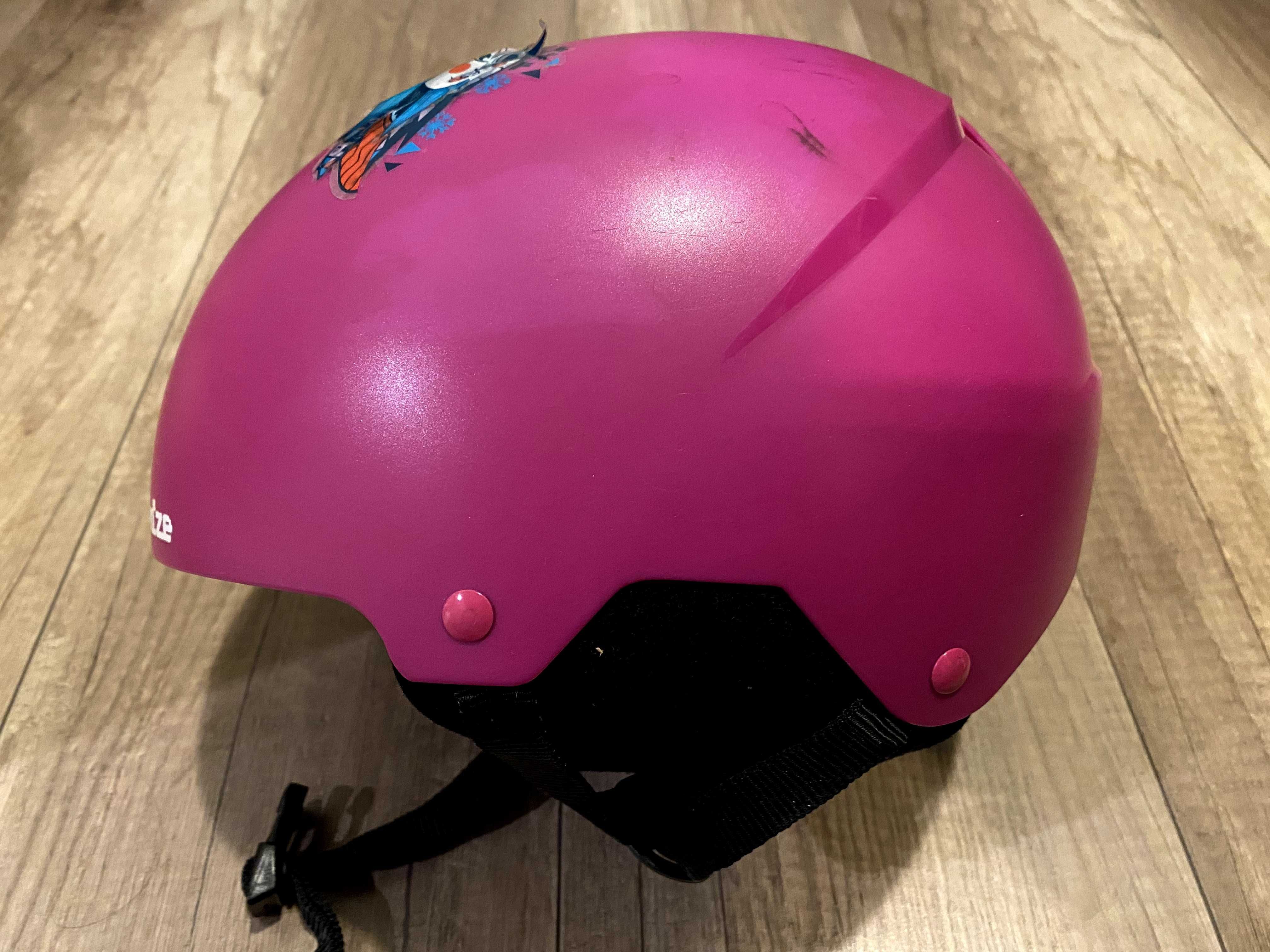 Kask narciarski Wedze - dziecięcy, rozmiar 48-52cm - 2 sztuki