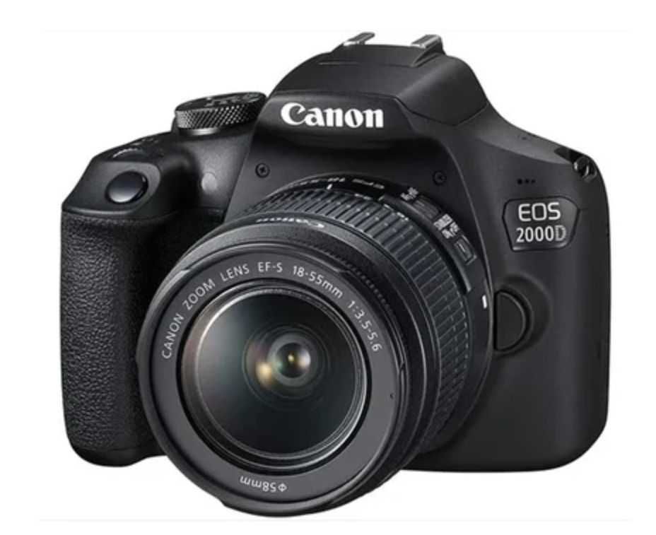 Фотоаппарат Canon EOS 2000D kit (18-55mm)  Гарантия от 03.04.2024