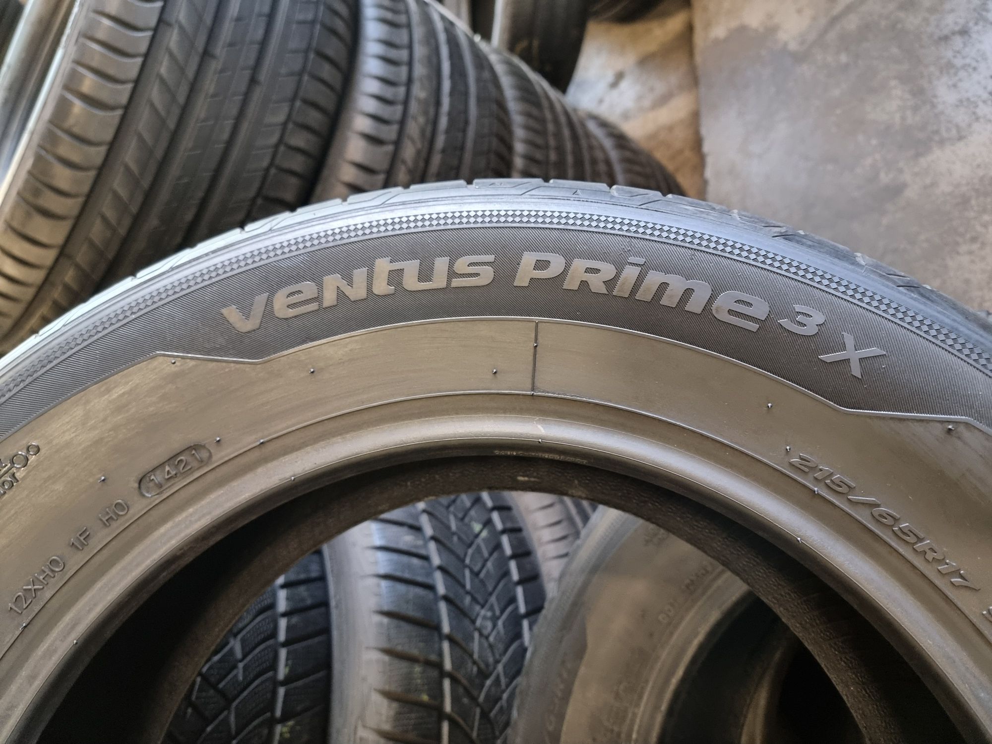 Шини літні 215х65хR17 Hankook Ventus Prime 3X 4 ШТ 95% Протектор