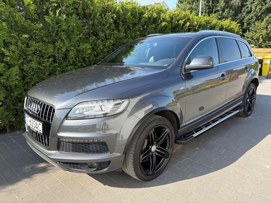 Audi Q7 Audi Q7 Quattro S-Line stan bdb bogate wyposażenie