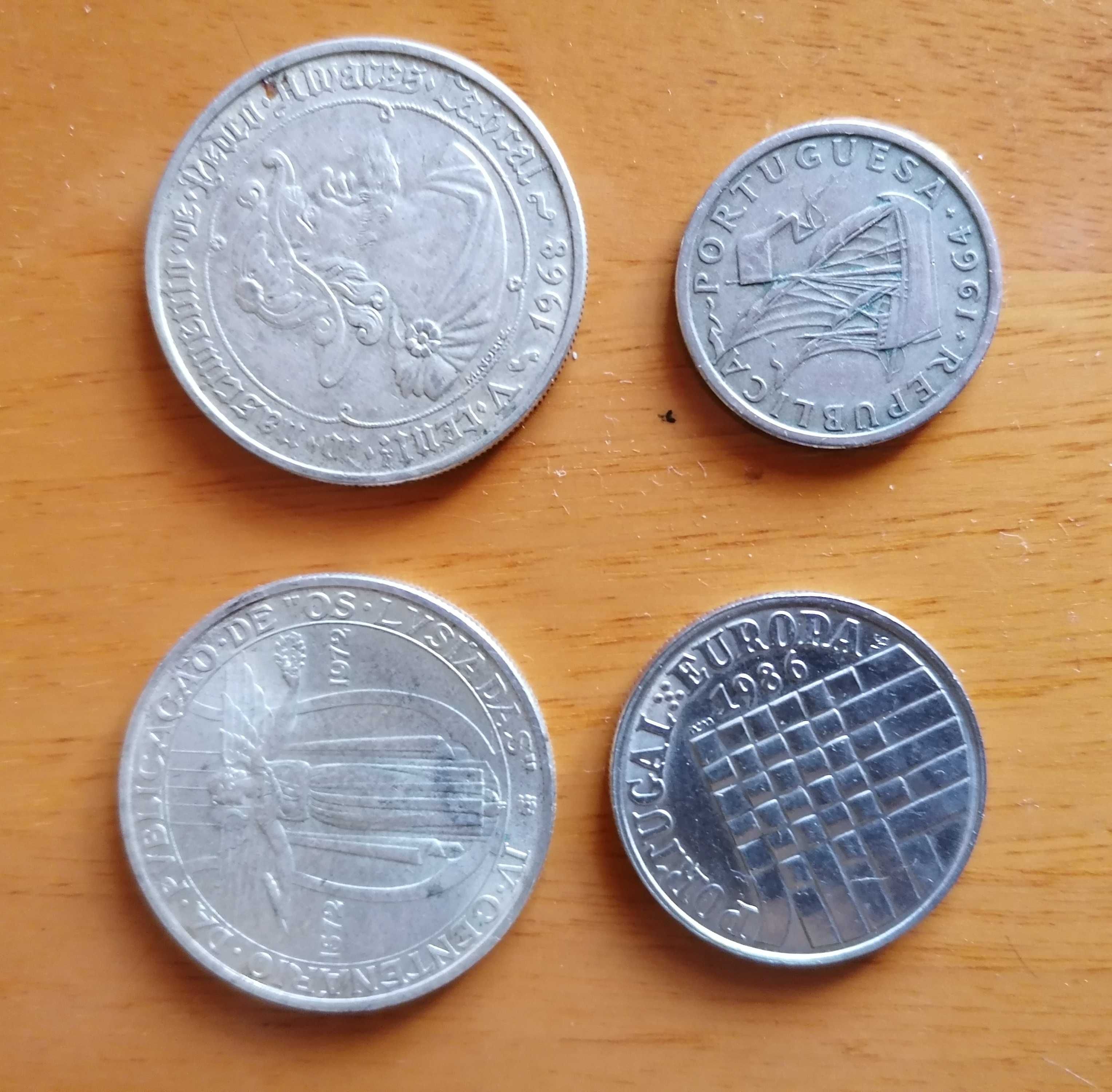 Conjunto de 4 moedas + 4 moedas