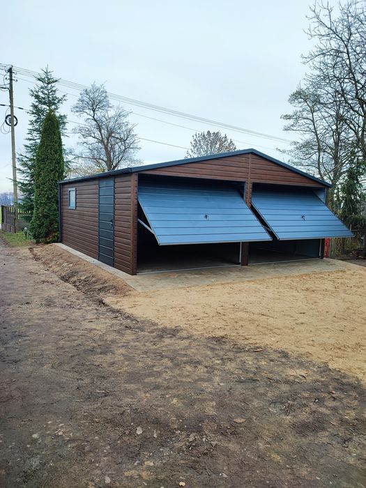 Garaż blaszany 4x6 6x5 6x5,80 6x6 7x6 8x6 9x5 9x6 - PRODUCENT Premium!