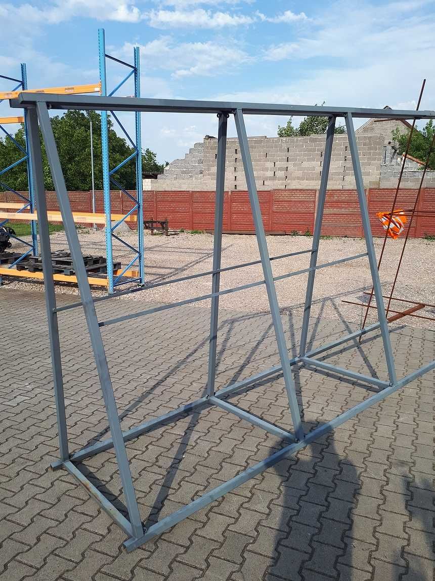 Stelaż reklamowy na baner dwustronny Konstrukcja reklamowa