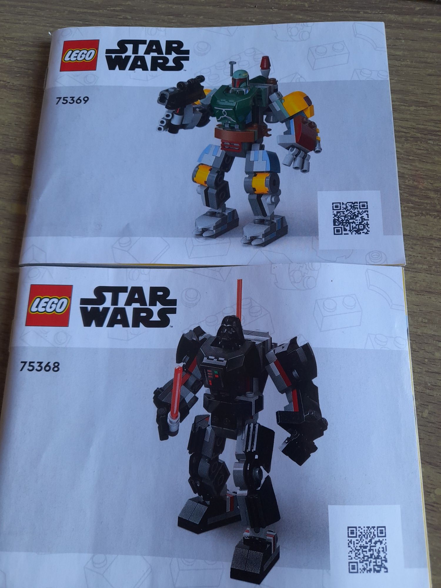 Lego Star Wars Mech Boba Fetta i Darth Vader