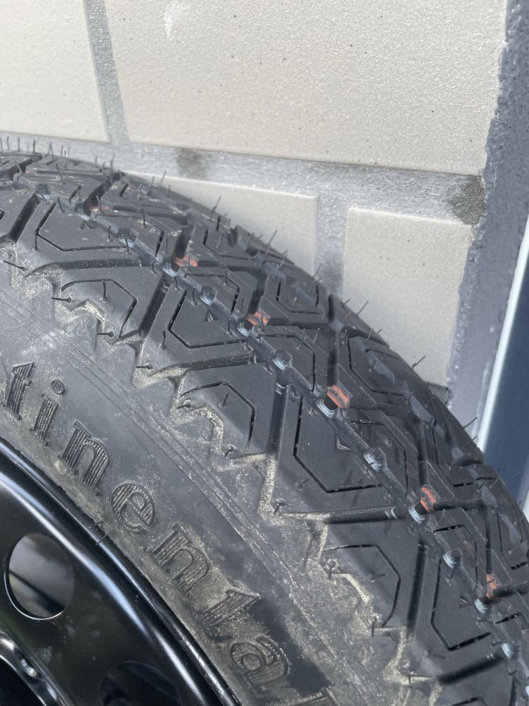 Kolo dojazdowe continental, r16, rozstaw śrub 5x120