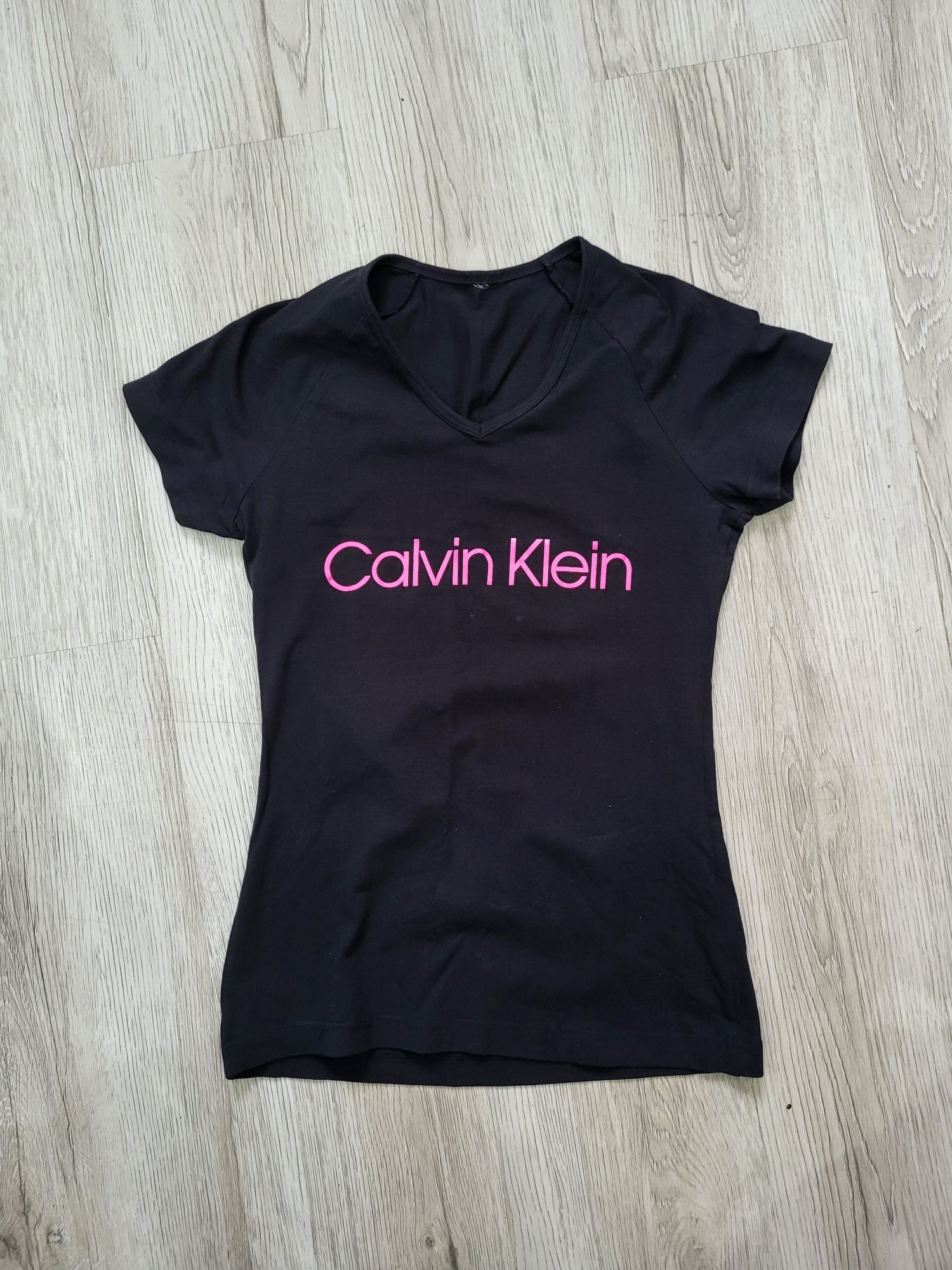 Calvin Klein tshirt czarny S 36