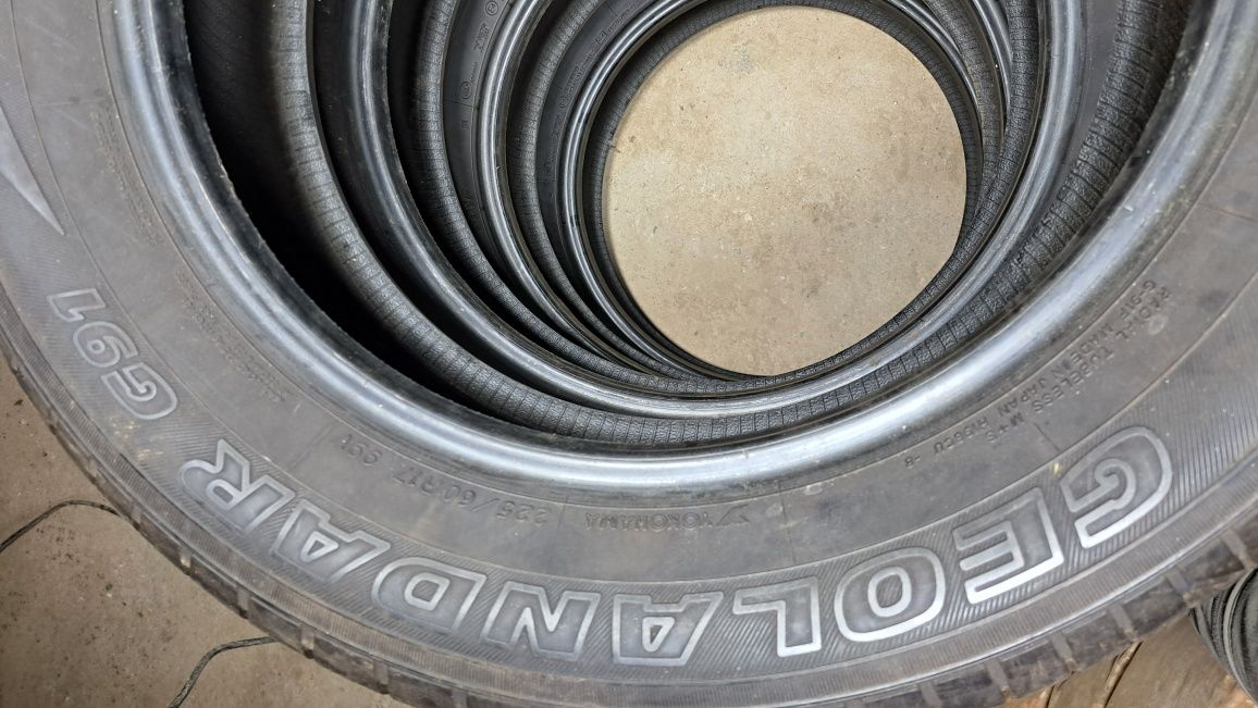 4 x yokohama 225/60 17"