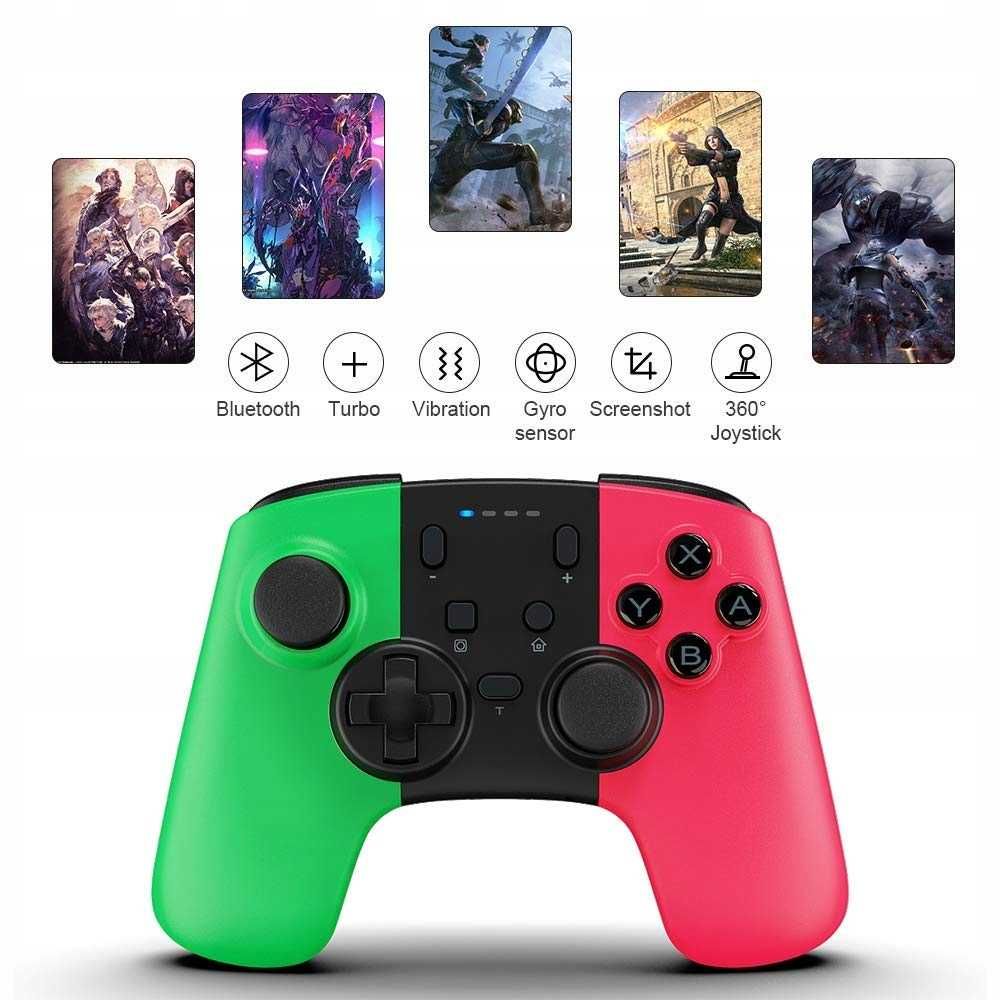 Kontroler Switch Pro –kompatybilny z Nintendo Switch, Switch Lite i PC