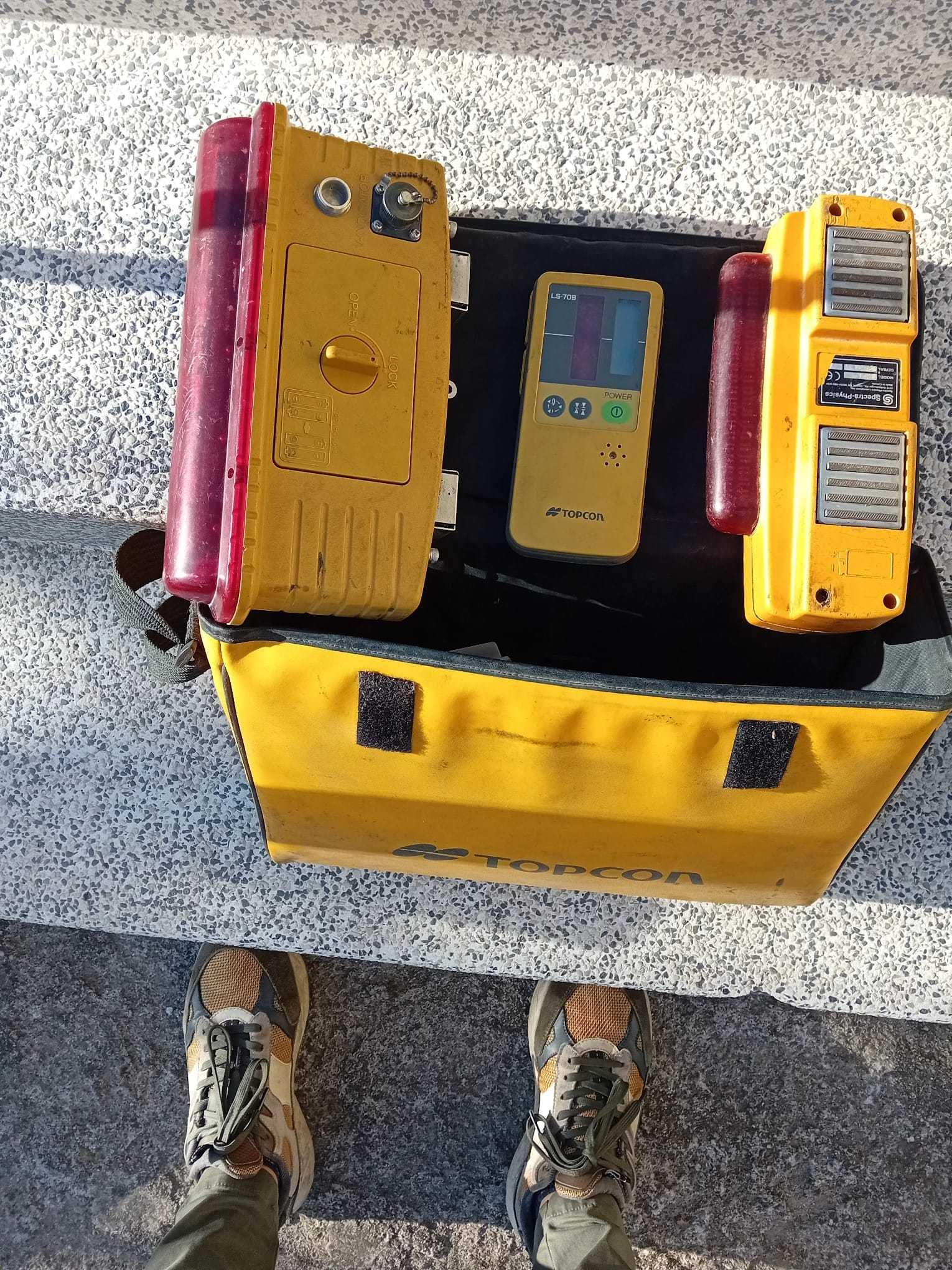 Conjunto de lasers TOPCON