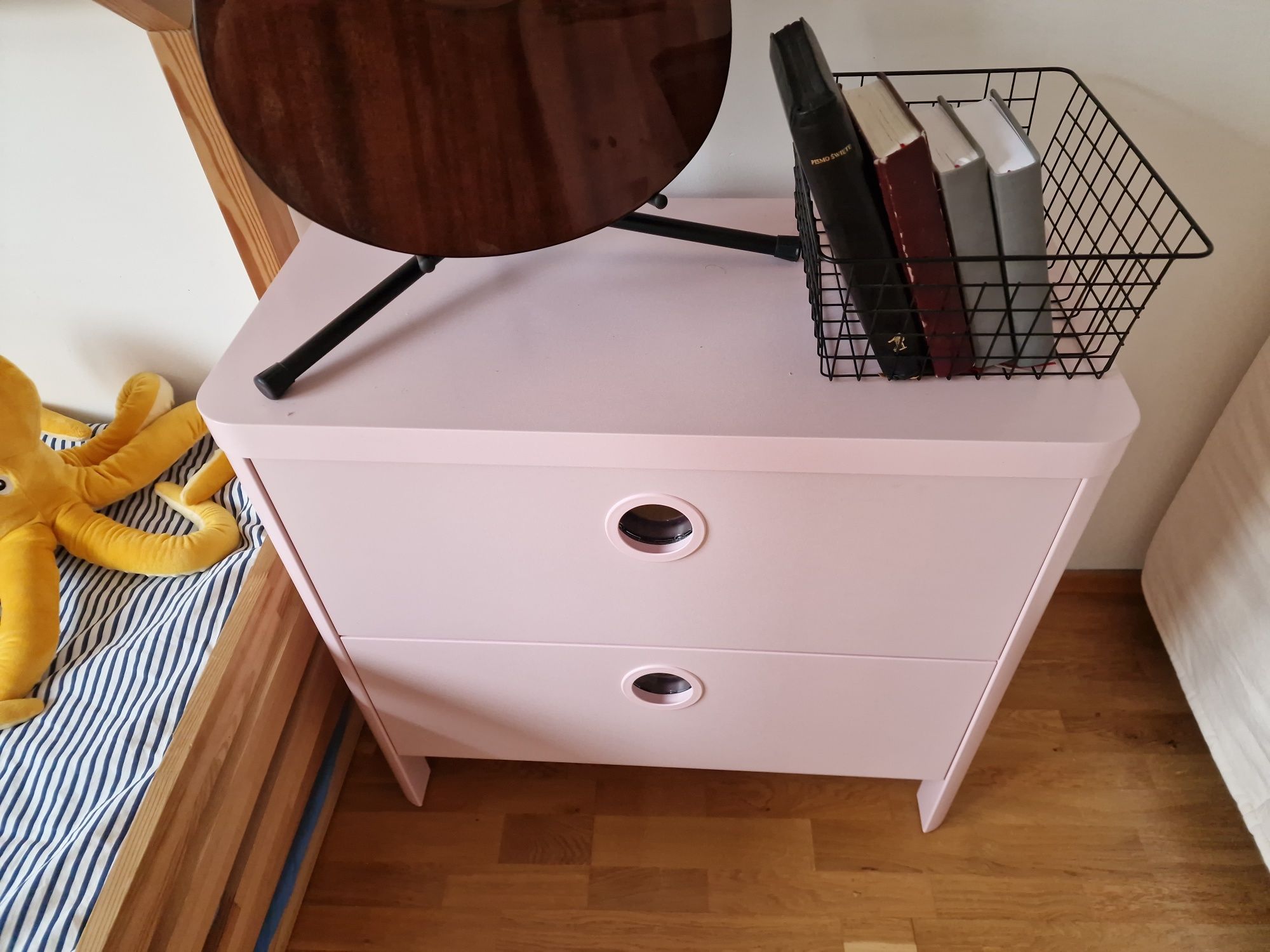 Komplet szafa+ komoda ikea busunge dziecięca