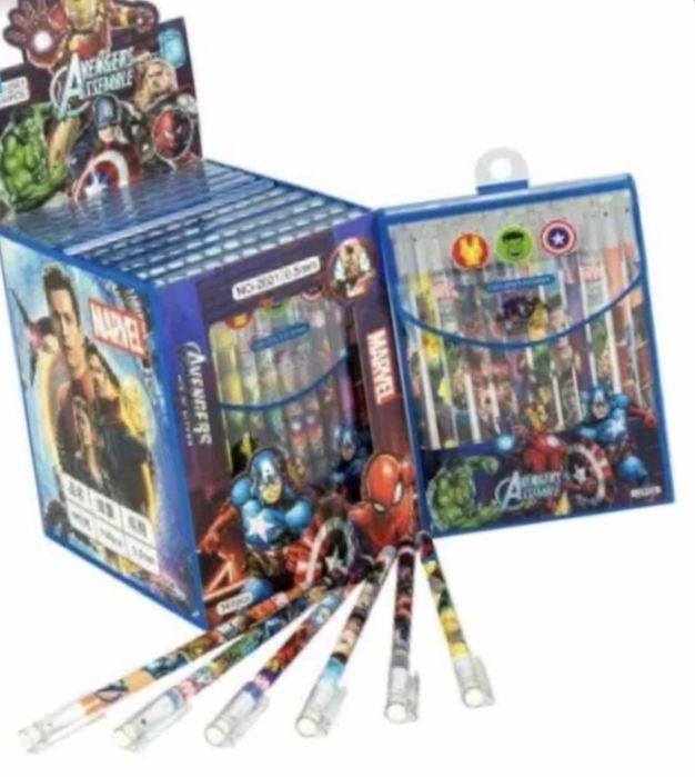 Ручки-стирачки Стіч, Марвел