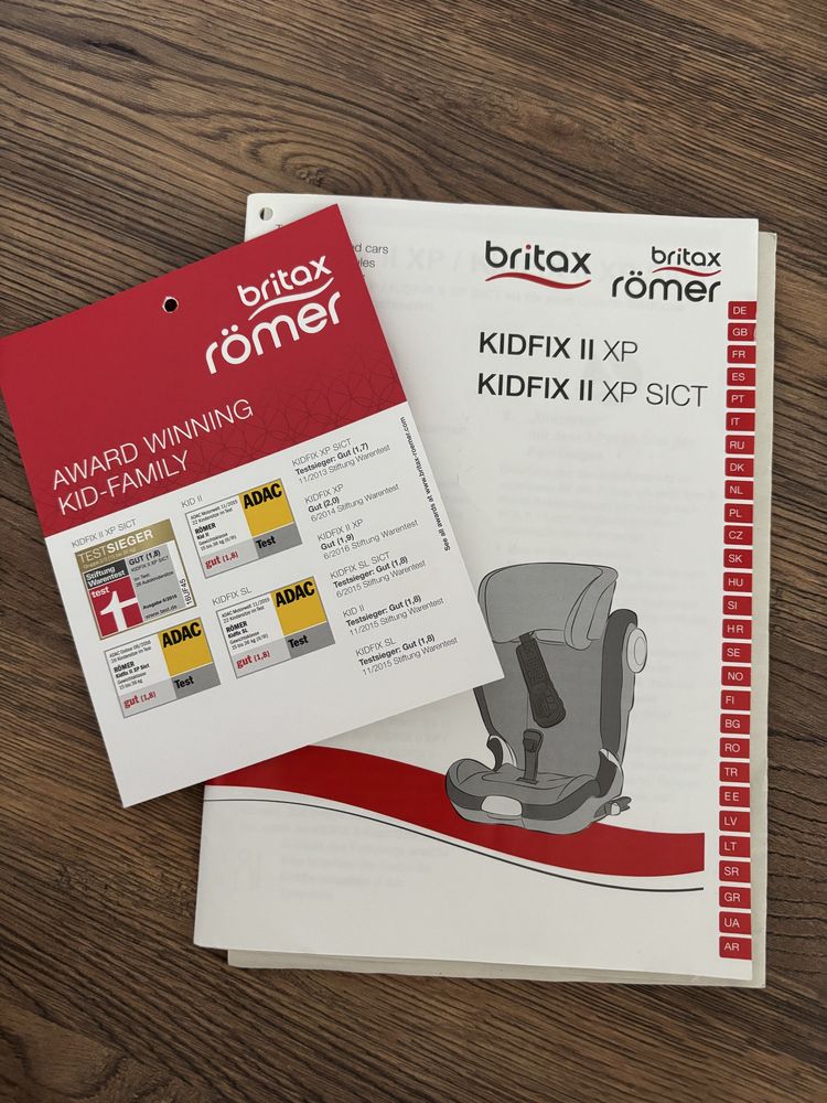 Britax RÖMER KIDFIX II różowy 15-36kg