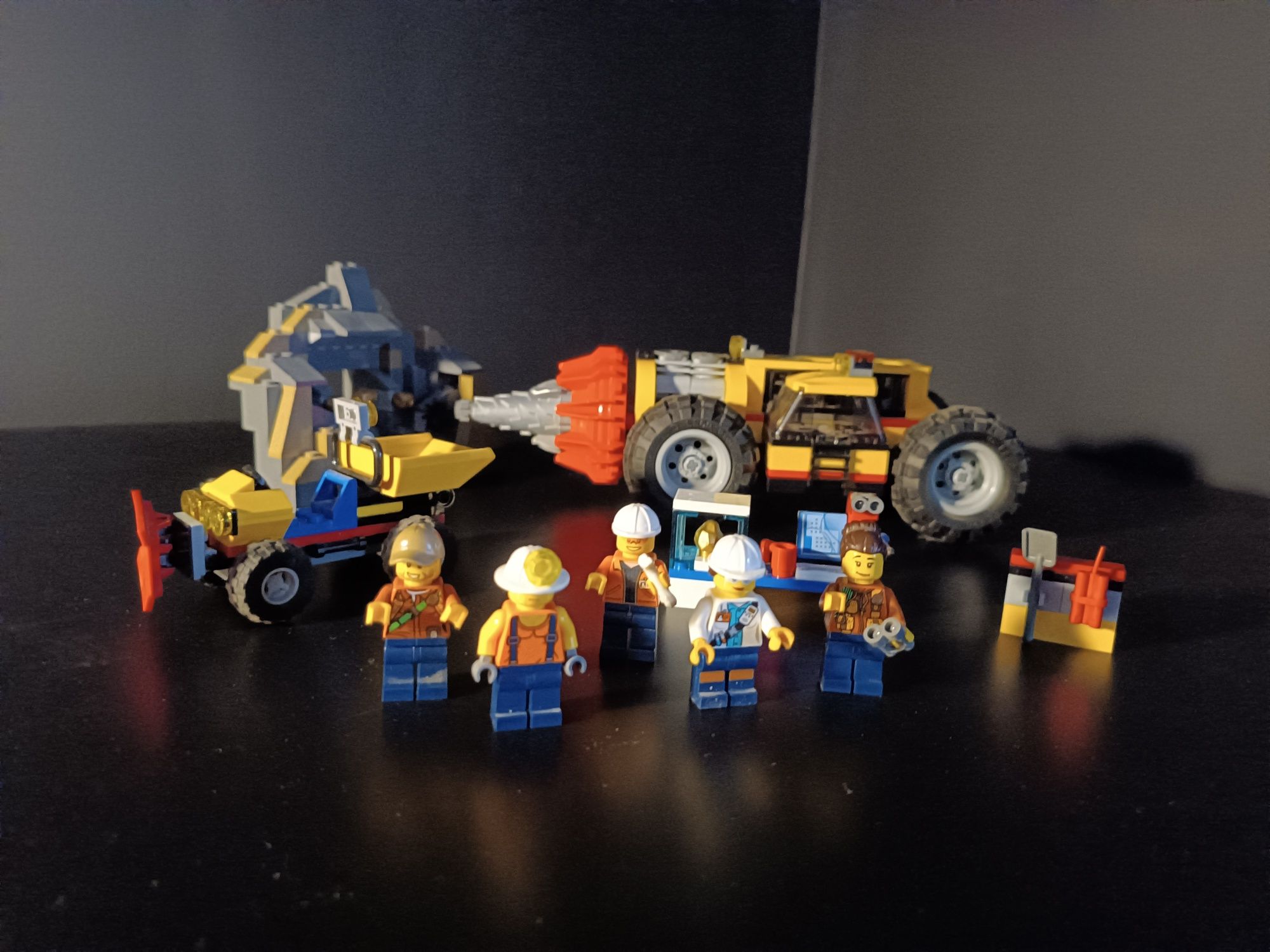 Lego city ciężkie wiertło górnicze 60186