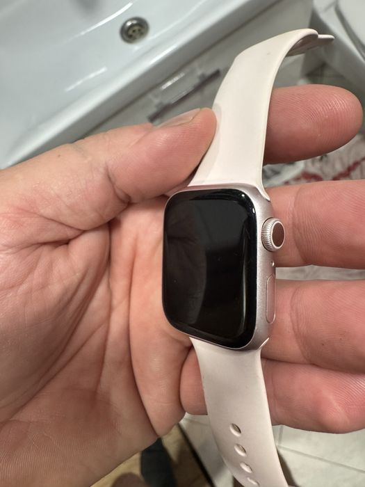 Smartwatch Apple Watch 9 41mm Rose Gold różowy GPS stan bdb