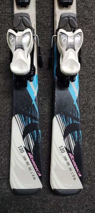 JUNIOR Narty 120 cm NORDICA LITTLE BELLE dla dziewczynki(1)