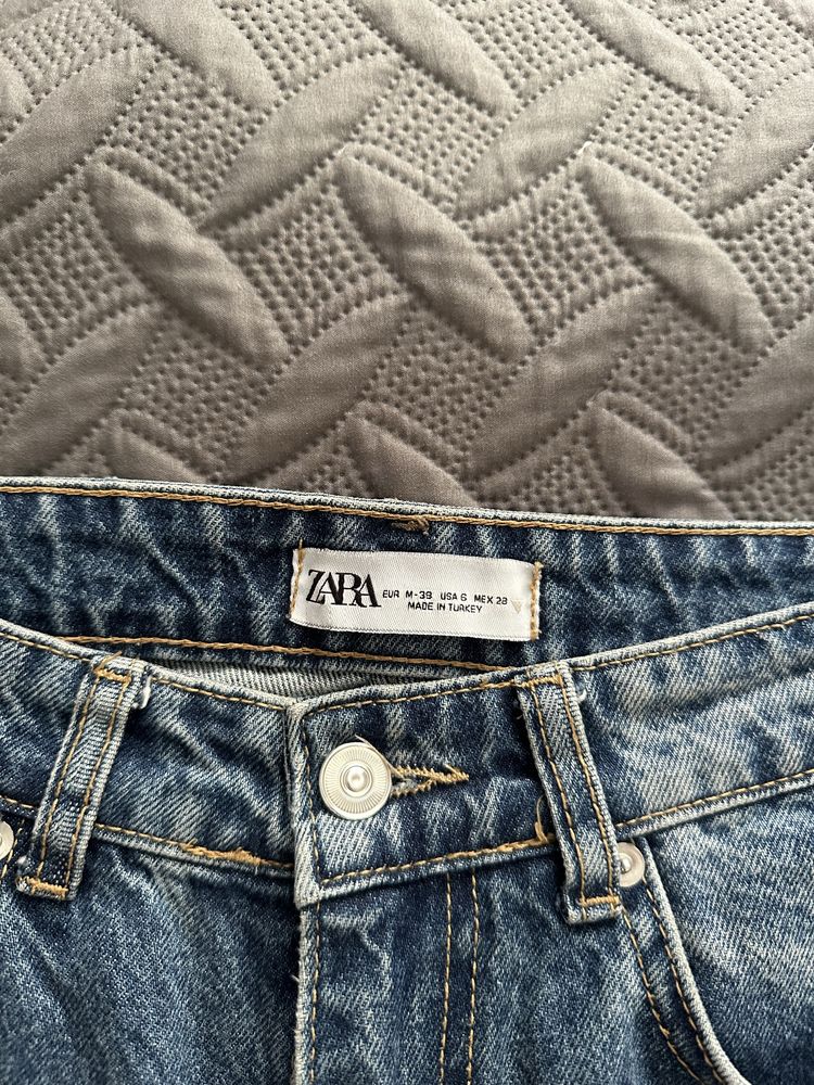 Джинси Zara прямого крою 38 розмір