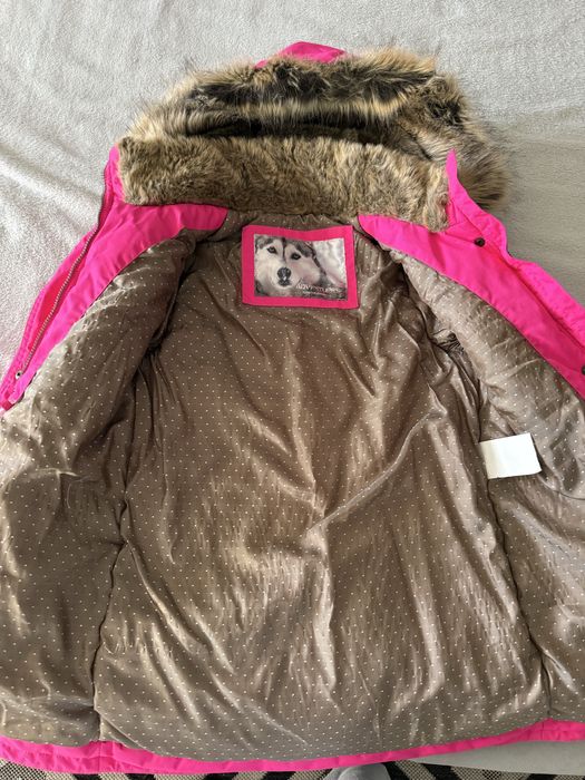 Зимова куртка парка для дівчинки