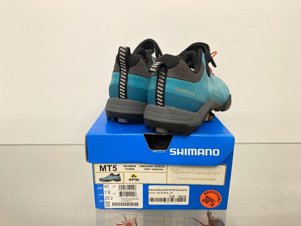 Buty rowerowe damskie spd Shimano MT5 rozmiar 40 wkładka 25,2