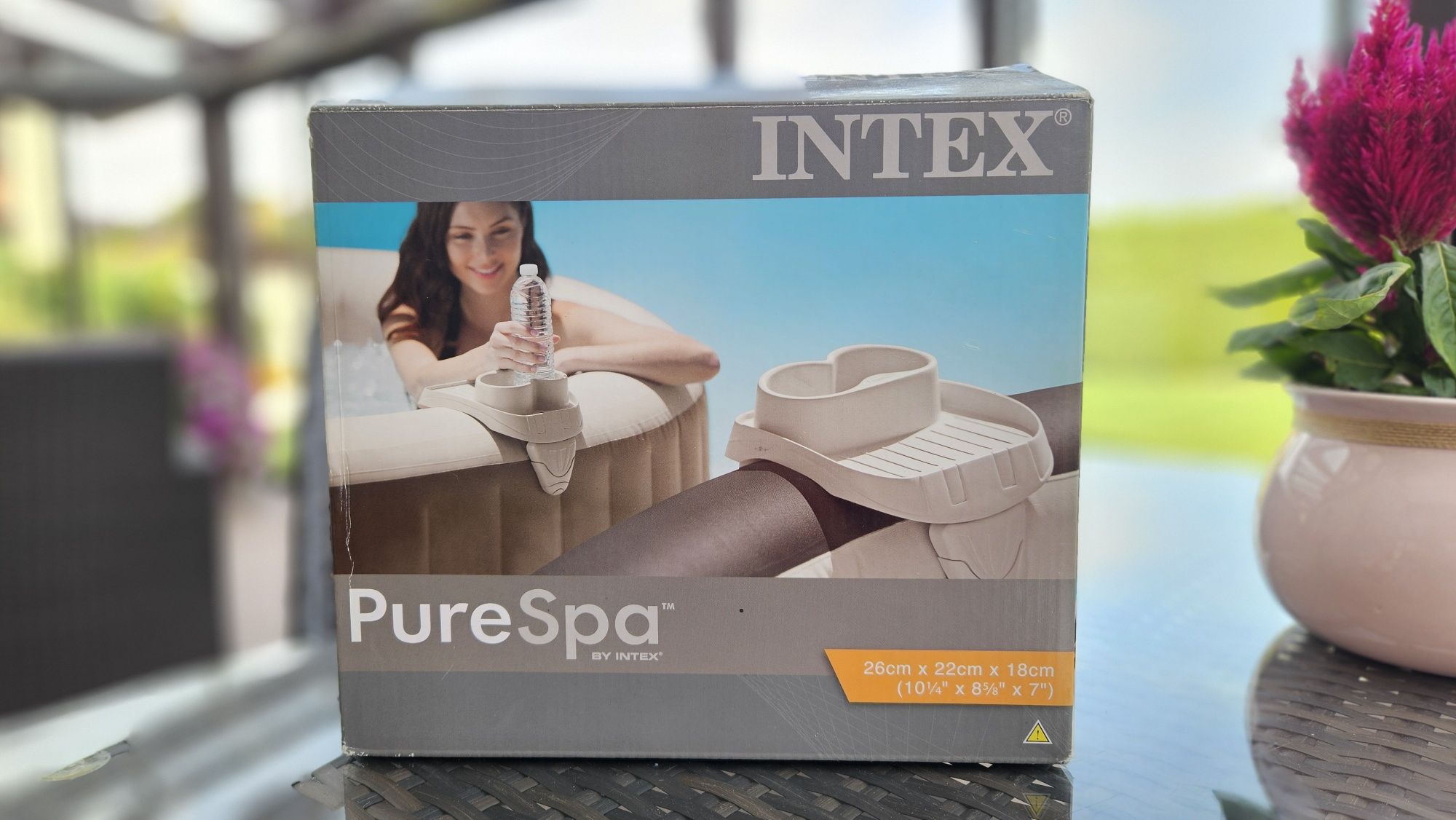 Intex Zdejmowany uchwyt na kubek do wanny z hydromasażem