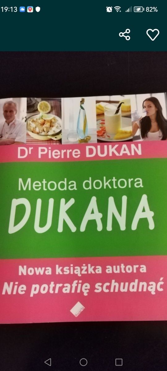 Książka Metoda doktora Dukana
