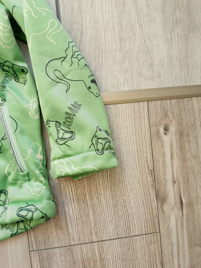 Kurtka Softshell dla dzieci Lupilu 981/04 dinozaury