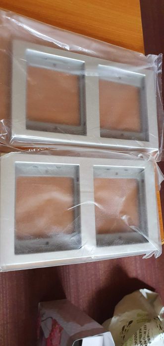 Berker by Hager ramka podwójna pionowa 9 sztuk