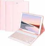 Etui z klawiaturą hiszpańską do iPad 10.2 bezprz z miejscem na Pencil