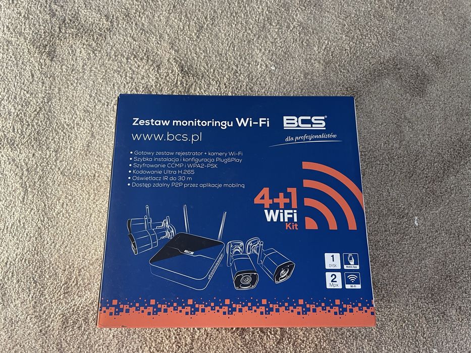 Zestaw monitoringu IP BCS BASIC BCS-B-KITW(2.0)