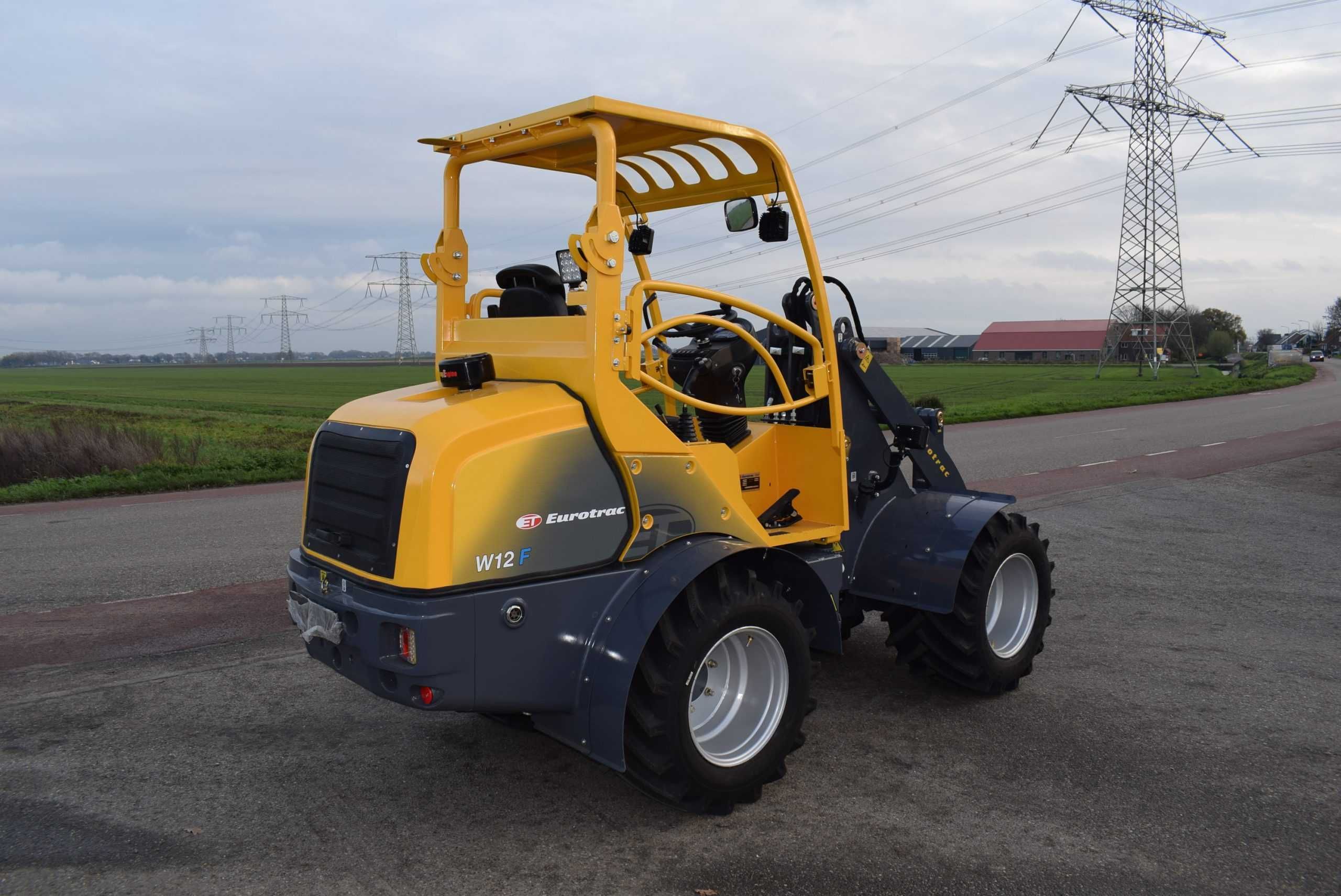 Ładowarka EUROTRAC W12F Yanmar 44KM I Udźwig 1600 kg I 4x4 I NOWA 2025