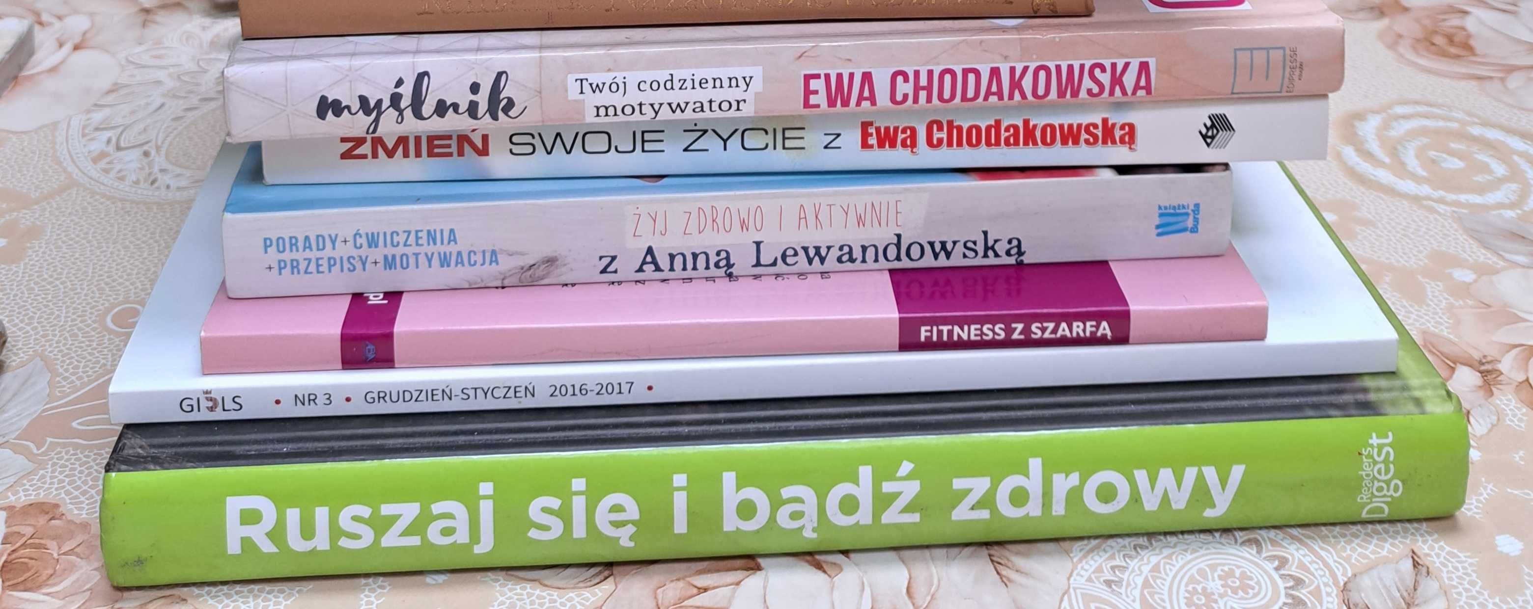 Żyj zdrowo i aktywnie z Anną Lewandowską Fitness z szarfą Myślnik