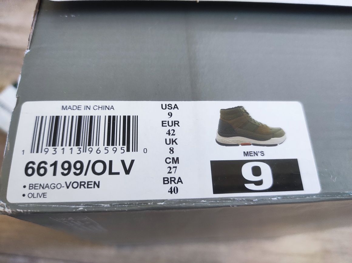 Зимові черевики Skechers Benago 66199/OLV