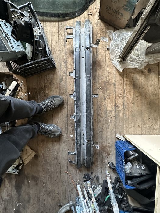 Усилитель бампера передний шевроле авео заз вида