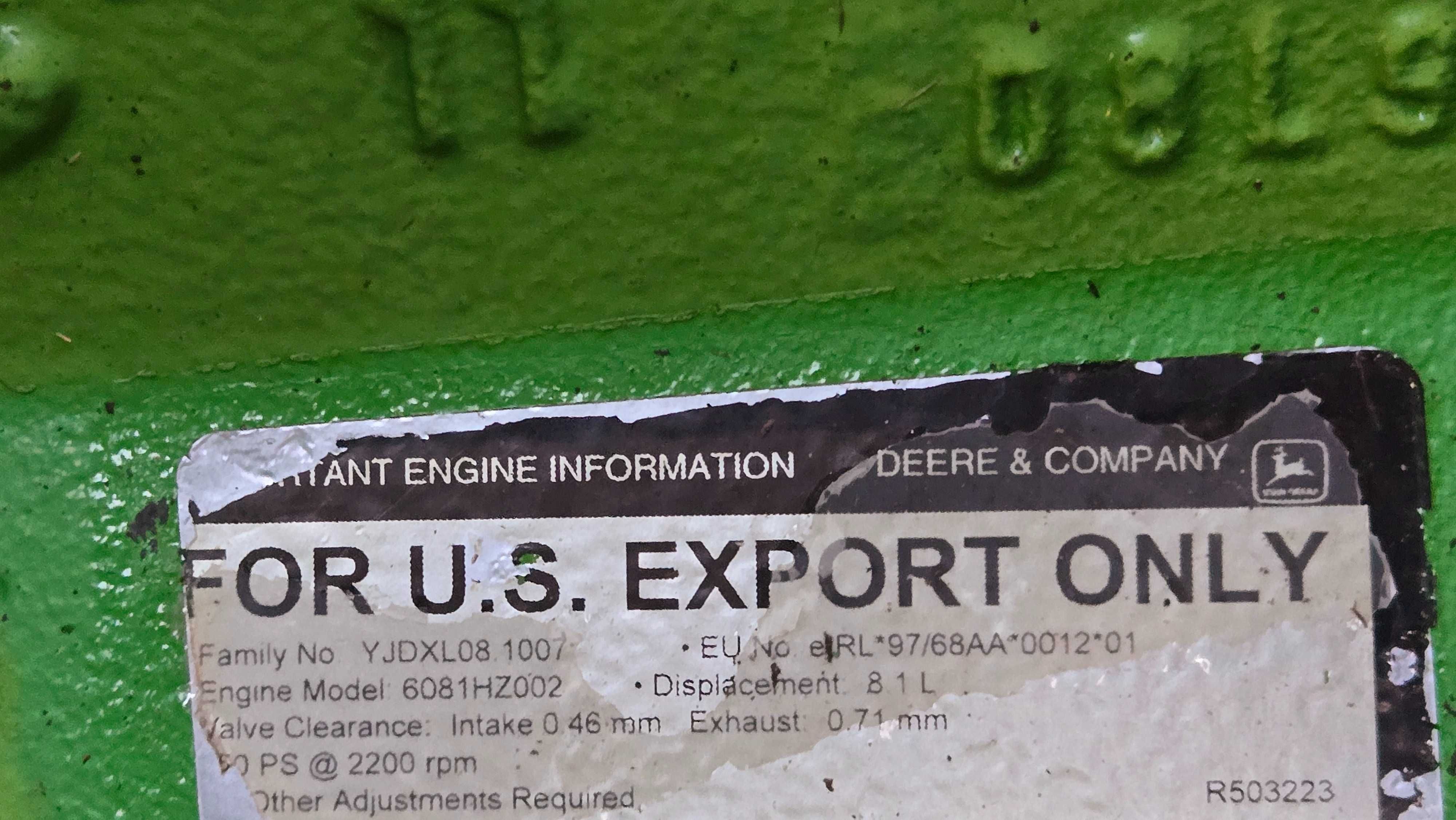 Свіжопривезений john deere 2264 200рік Без жатки $