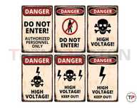 Placas de Aviso Diversas