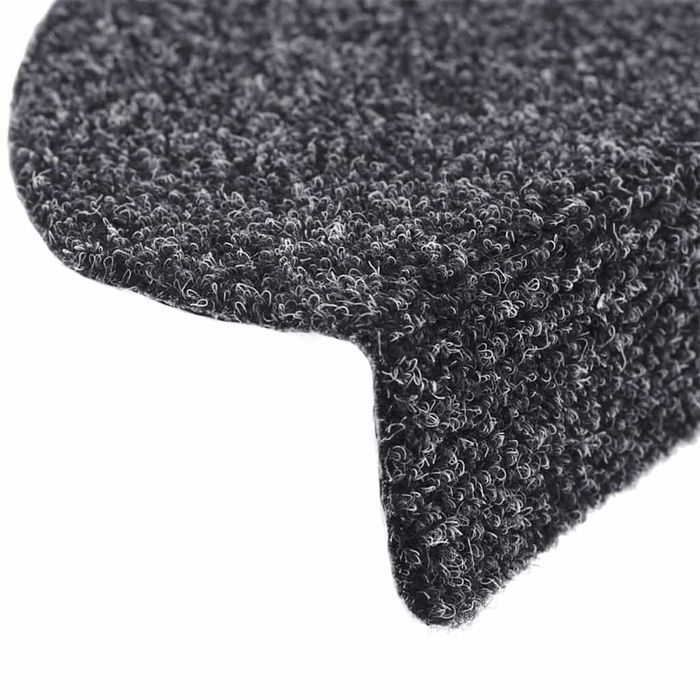 Vidaxl Maty Na Schody Samoprzylepne 20 Szt. Ciemnoszary 56X17X3 Cm