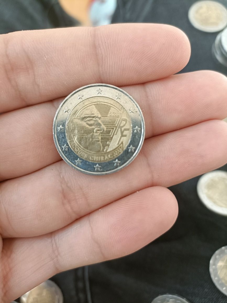 Moeda comemorativa de 2 euros chiraq