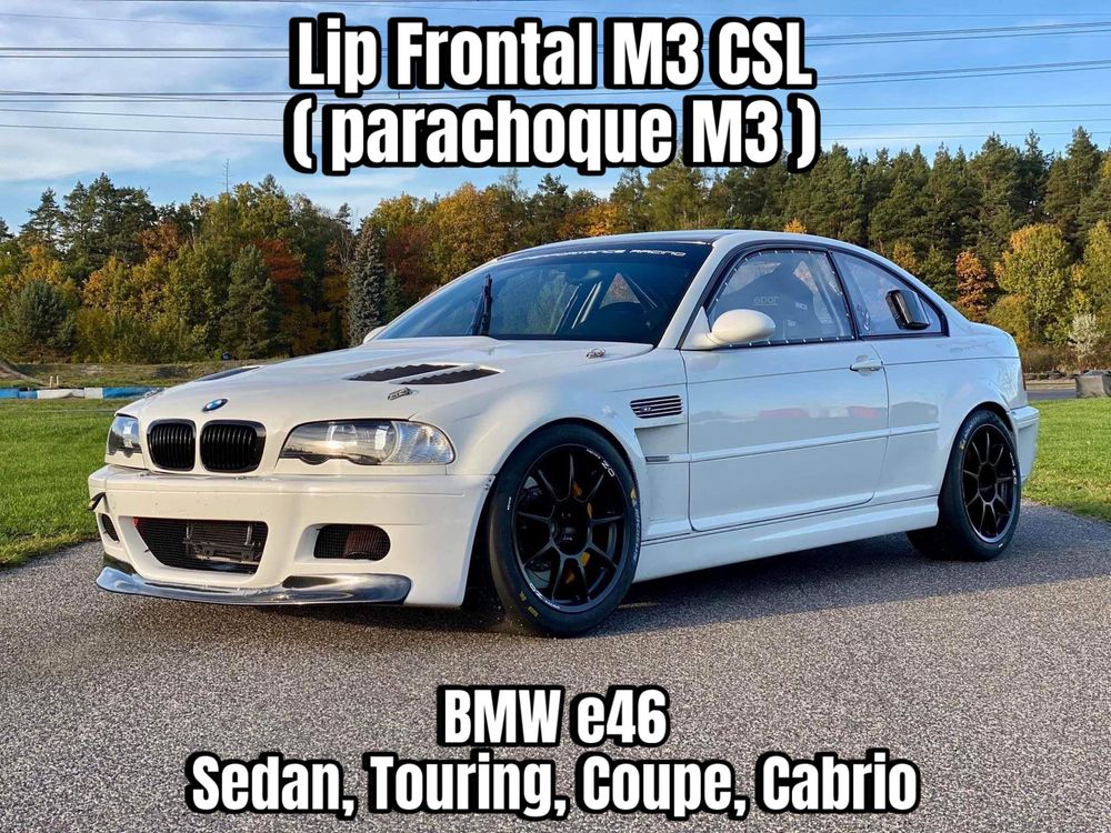 Lip Frontal e46 BMW Aba Spliter Lamina M3 Pack M Maxton Design