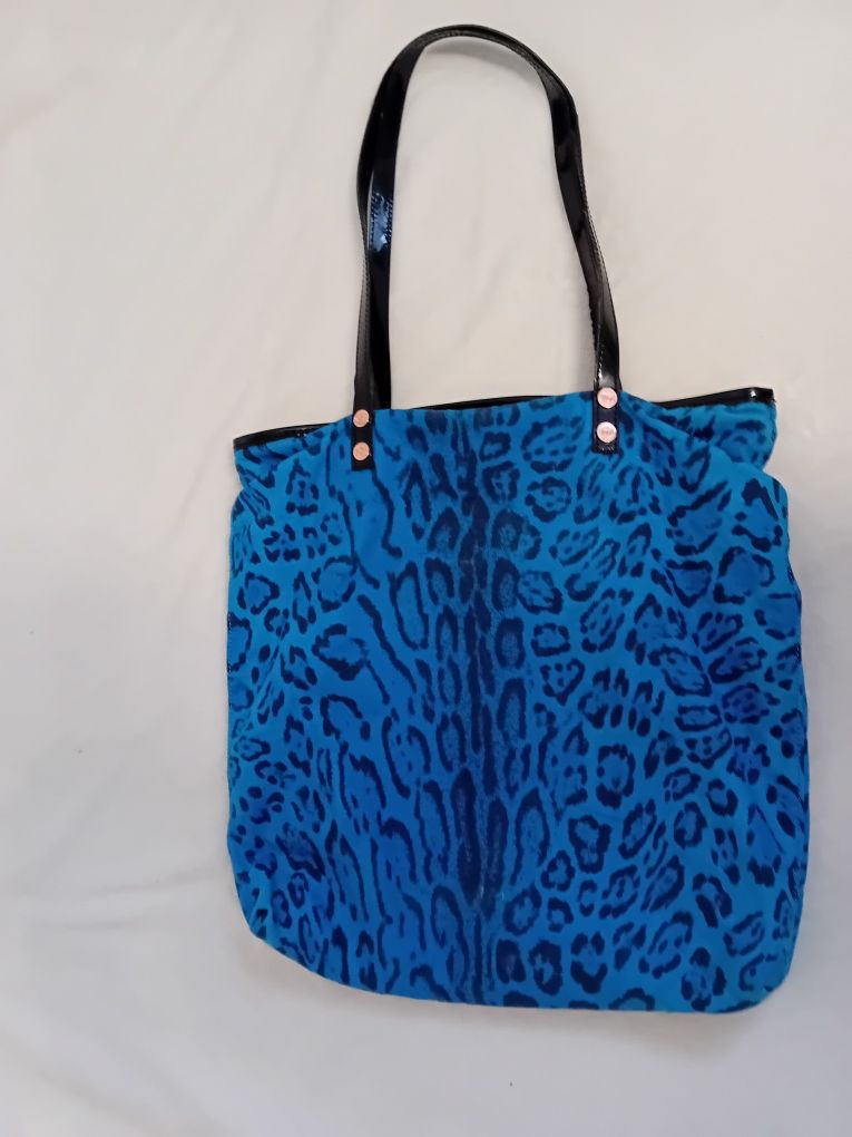 #Ted  Baker torebka panterka niebieska