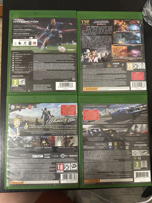 Jogos Xbox Series X e Xbox One