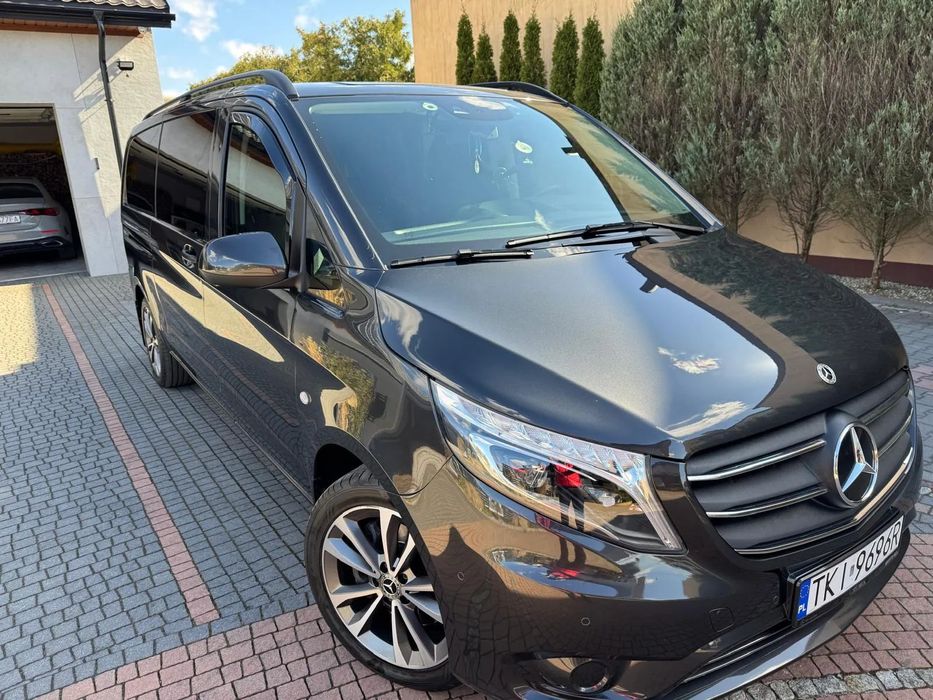 Mercedes-Benz Vito 190 km TOURER 8 osobowy 2x Drzwi boczne el I-wł Salon PL Pakiet Serwis