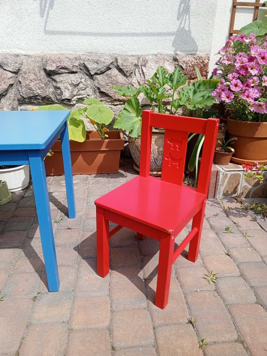 Ikea Stolik i 2 krzesła KRITTER