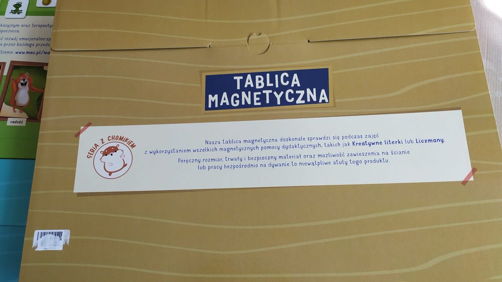 Tablica magnetyczna z ramka + emocje / + pogoda /cena za zestaw tablic