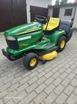 Traktorek John Deere LTR166, możliwość transportu