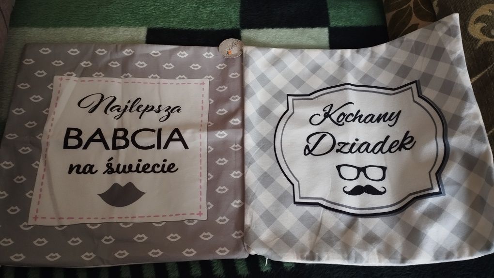 Poszewki dla dziadka i babci