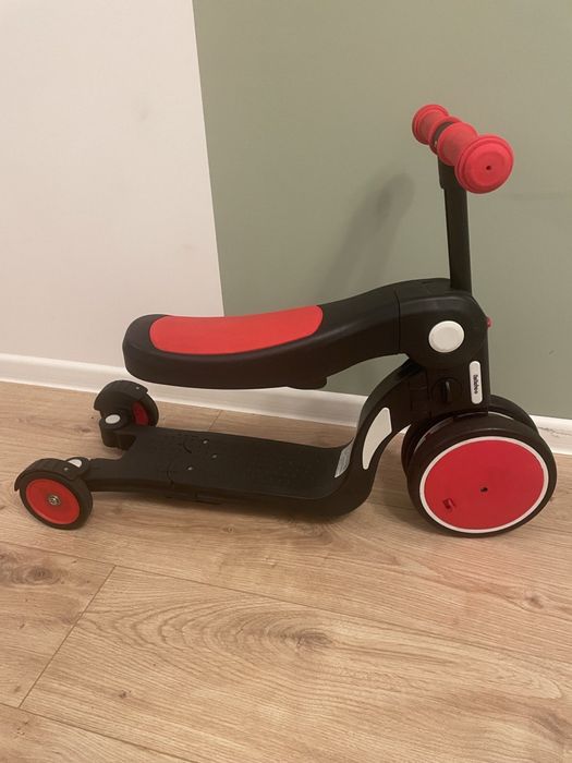 BeBehoo 5w1 – hulajnoga trójkołowa dla dzieci 2–6 lat