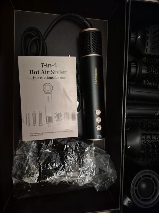 Стайлер з іонізацією повітря 7в1 від фірми ATOPSKINS