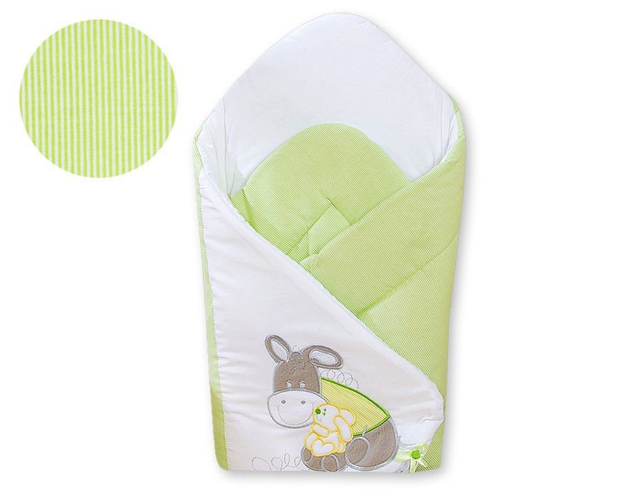 Rożek usztywniany- Osiołek Lucek zielony