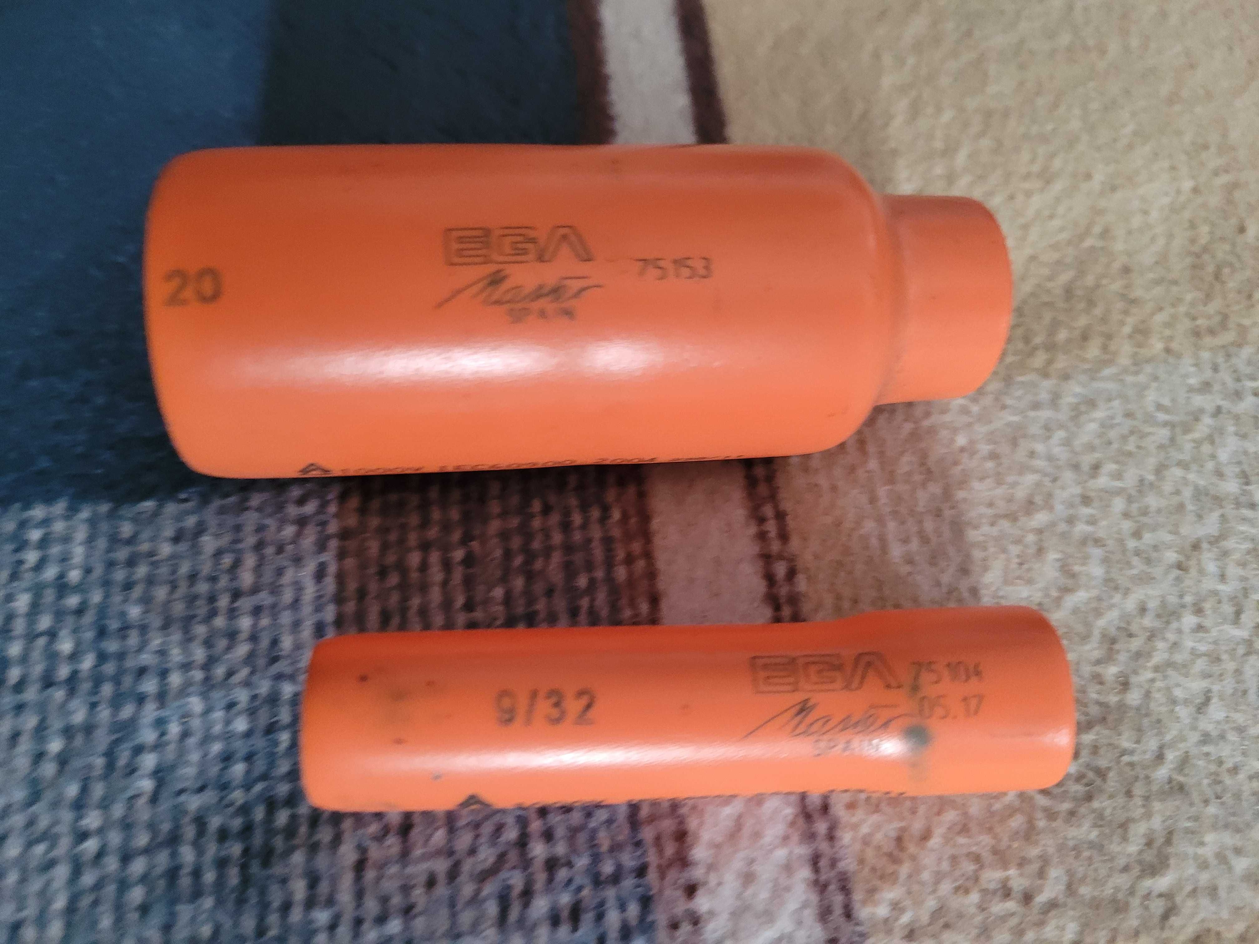 EGA Master nasadki izolowane 1000v dla elektryka 20mm i fi9/32
