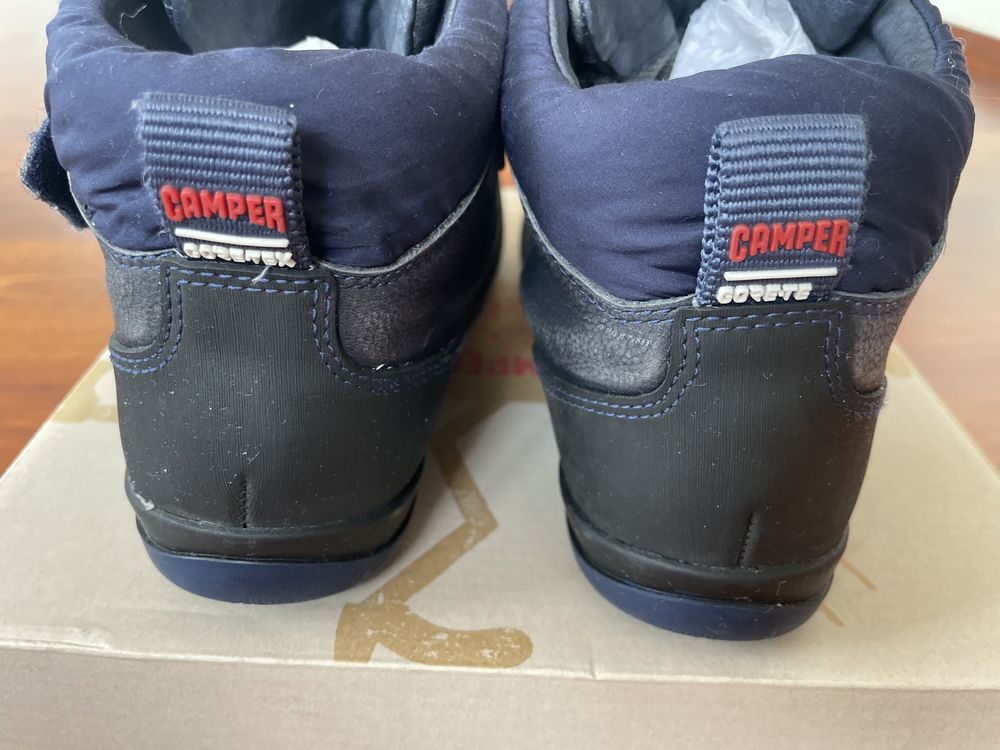 Camper buty zimowe z Goretexem, rozmiar 35